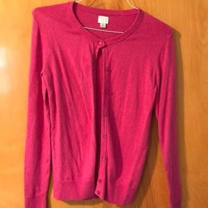 Magenta cardigan